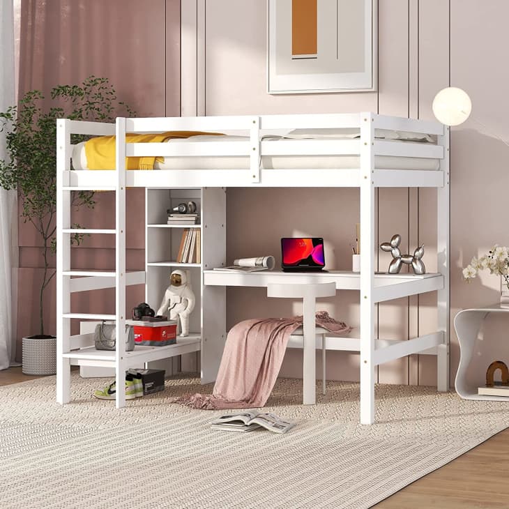 Product Image: Harper & Bright Designs Full Loft Bed with Desk