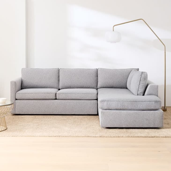 Harris 2-Piece Bumper Chaise Sectional at West Elm