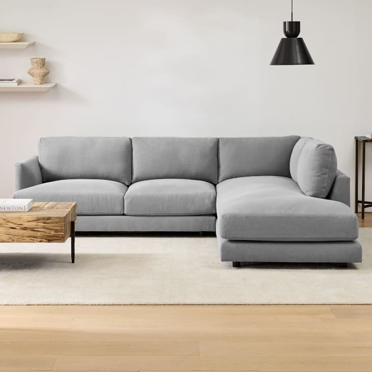 Haven 2-Piece Bumper Chaise Sectional at West Elm