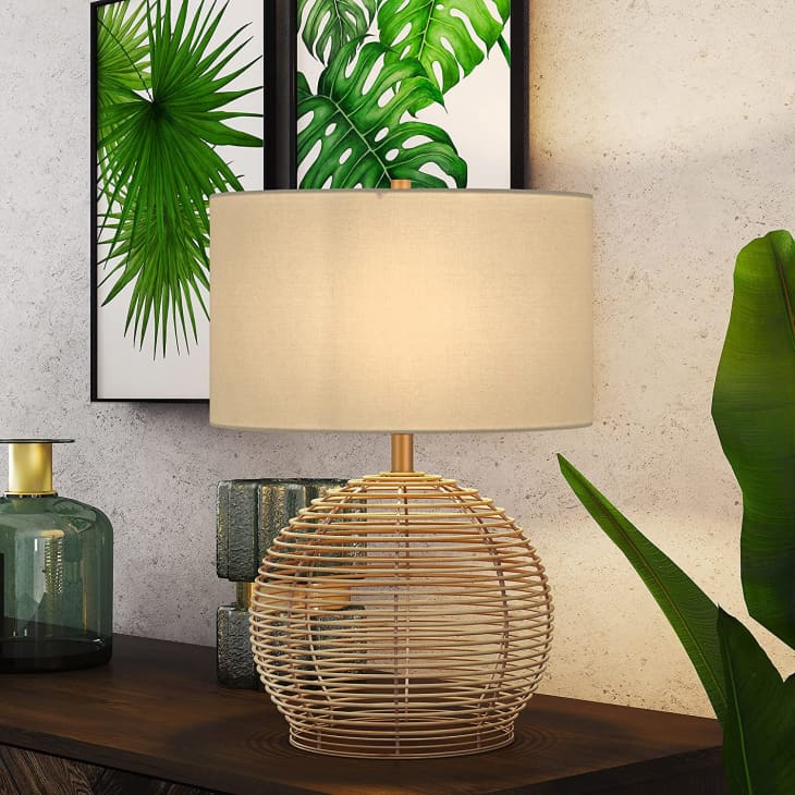 Product Image: Henn & Hart Rattan Table Lamp