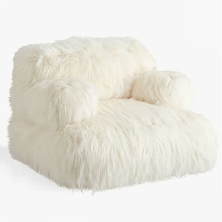 Product Image: Himalayan Faux-Fur Eco Lounger, Ivory