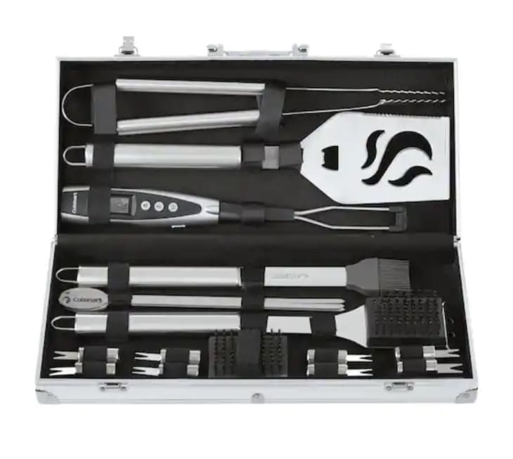 Cuisinart 20-Piece Deluxe Grilling Tool Set with Aluminum Storage Case at Home Depot