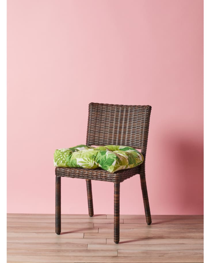 Product Image: 2pk Indoor Outdoor Banana Leaf Pattern Seat Cushions