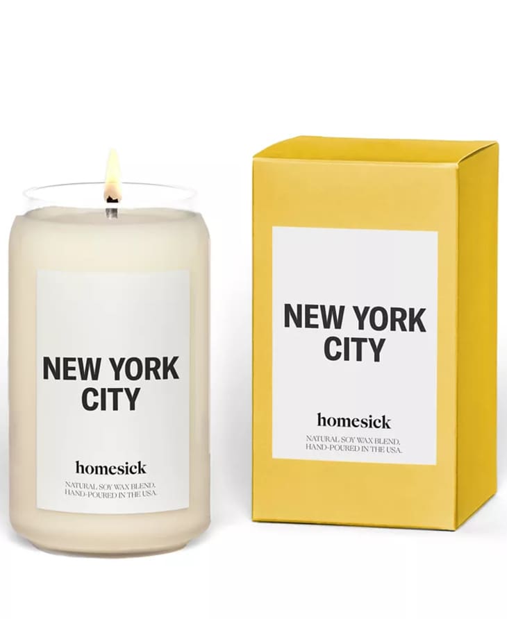 Product Image: Homesick Candles' New York City Candle, Bergamot & Lemon Scented