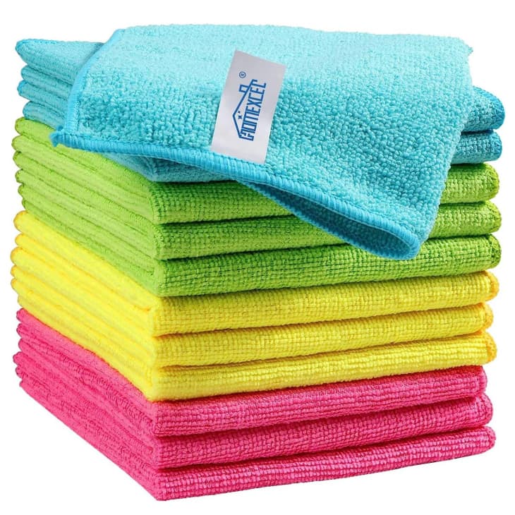HOMEXCEL Microfiber Cleaning Cloths (12-Pack) at Amazon