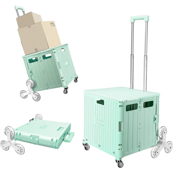 Honshine Foldable Cart with Stair Climbing Wheels at Amazon