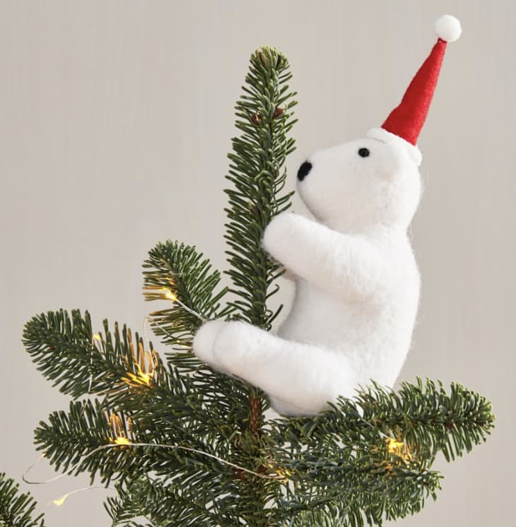 Product Image: Hugging Polar Bear Tree Topper