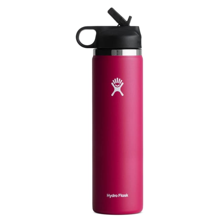 24 oz Wide Mouth w/ Straw Lid at Hydro Flask