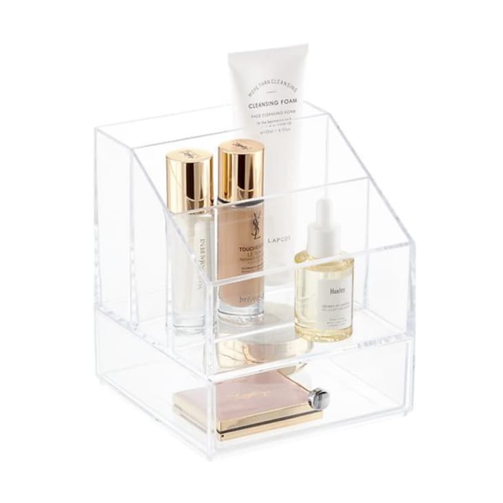 iDesign Clarity Cosmetics & Palette Organizer With Drawer at The Container Store