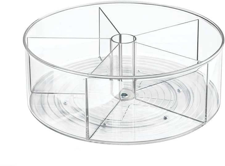 iDesign Linus Turntable, Clear at Amazon