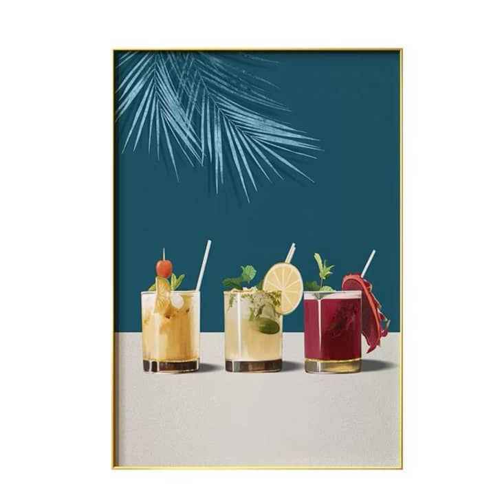 Product Image: Iced Drinks Paint-by-Number Kit
