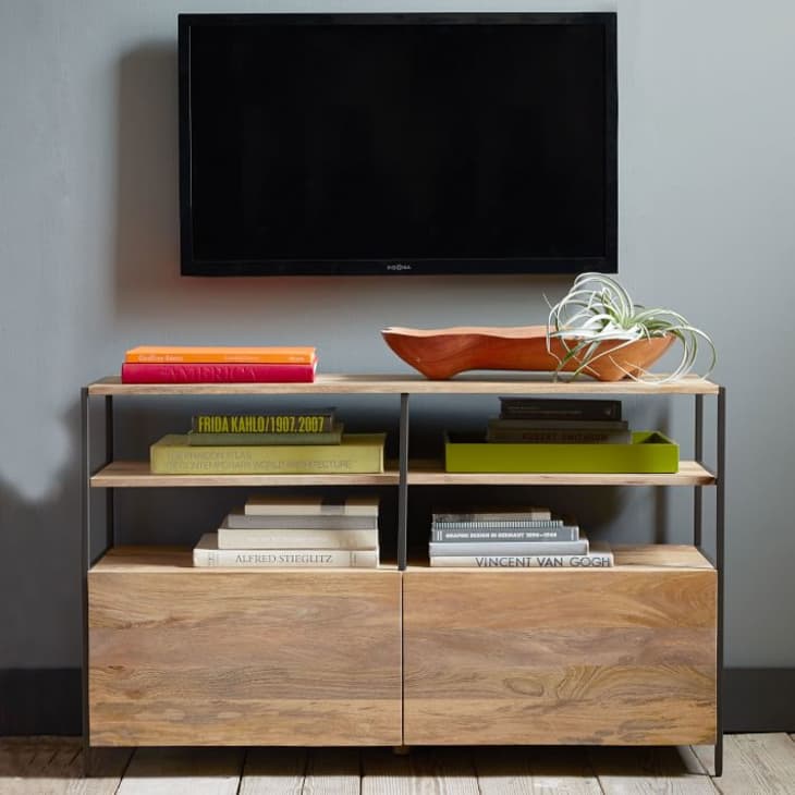 Industrial Modular Media Console at West Elm
