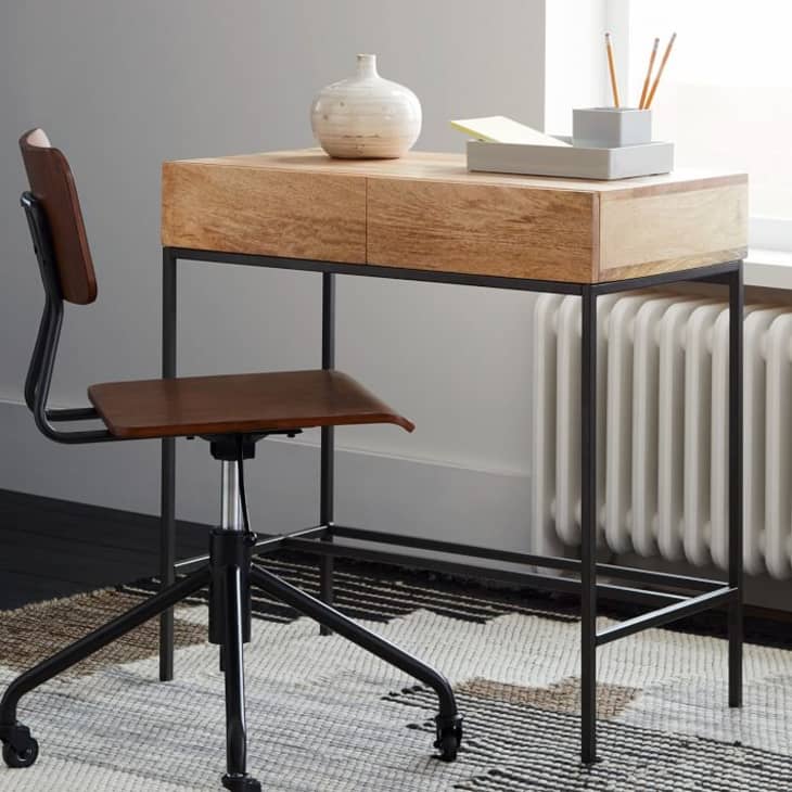 Industrial Storage Mini Desk at West Elm