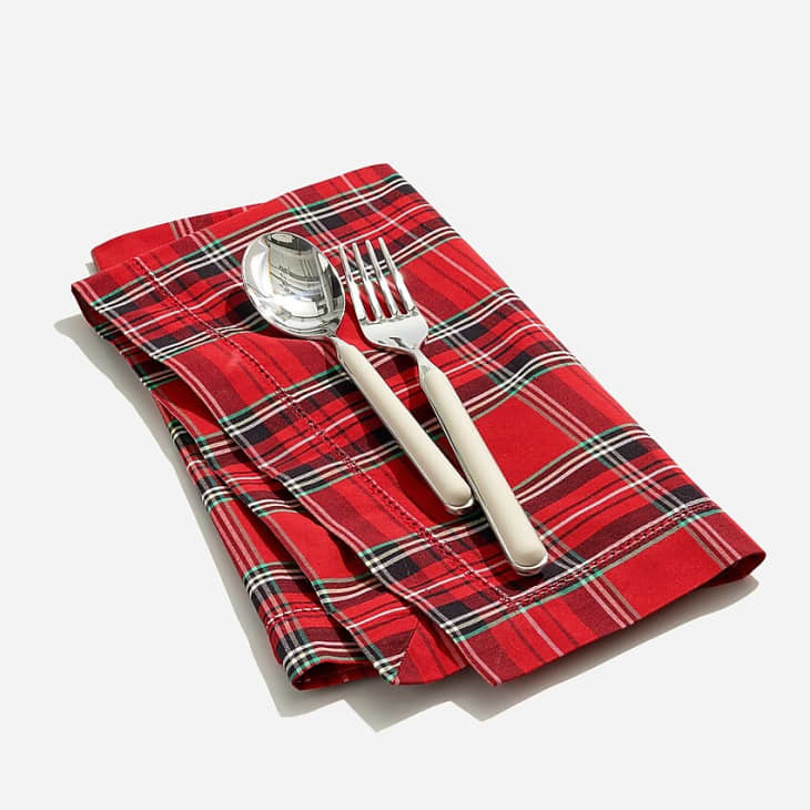 Product Image: Limited-Edition Set-of-Four Napkins in Stewart Tartan
