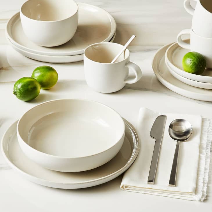 West Elm Pasta Bowl Dinner Set Organic Porcelain Pasta Bowls