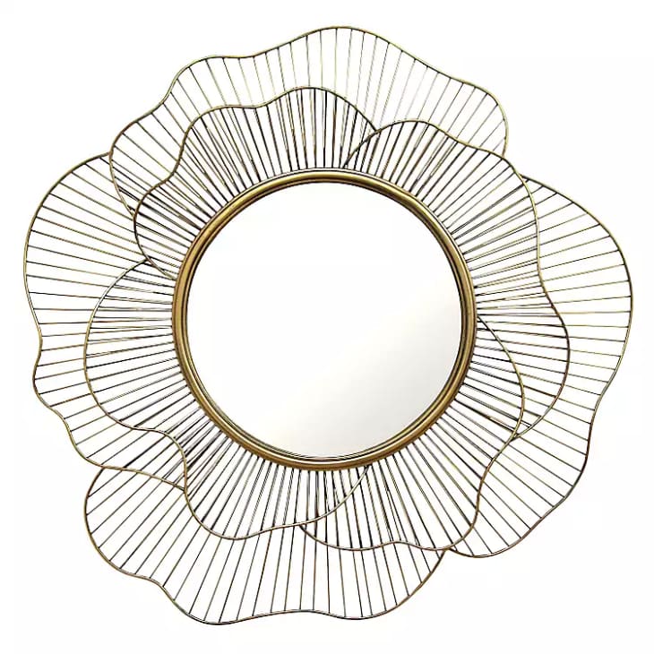 Product Image: Gold Floral Stella Wall Mirror