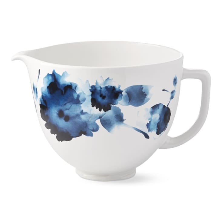 Product Image: 5 Quart Ink Watercolor Patterned Ceramic Bowl