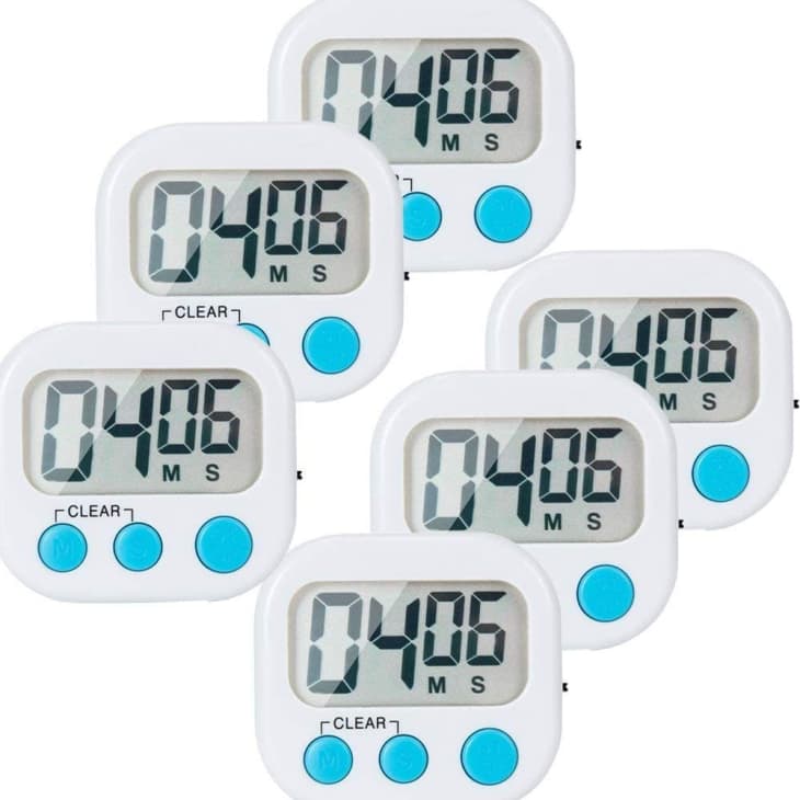 Product Image: 6 Pack Small Digital Kitchen Timer