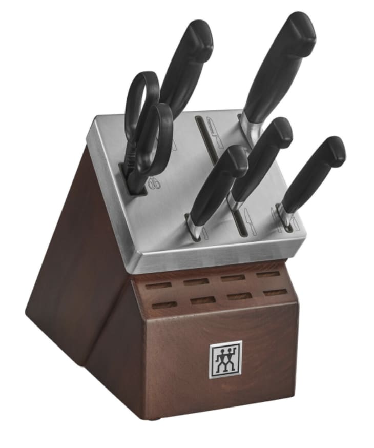 Product Image: Zwilling Four Star 7-Piece Self-Sharpening Knife Block Set