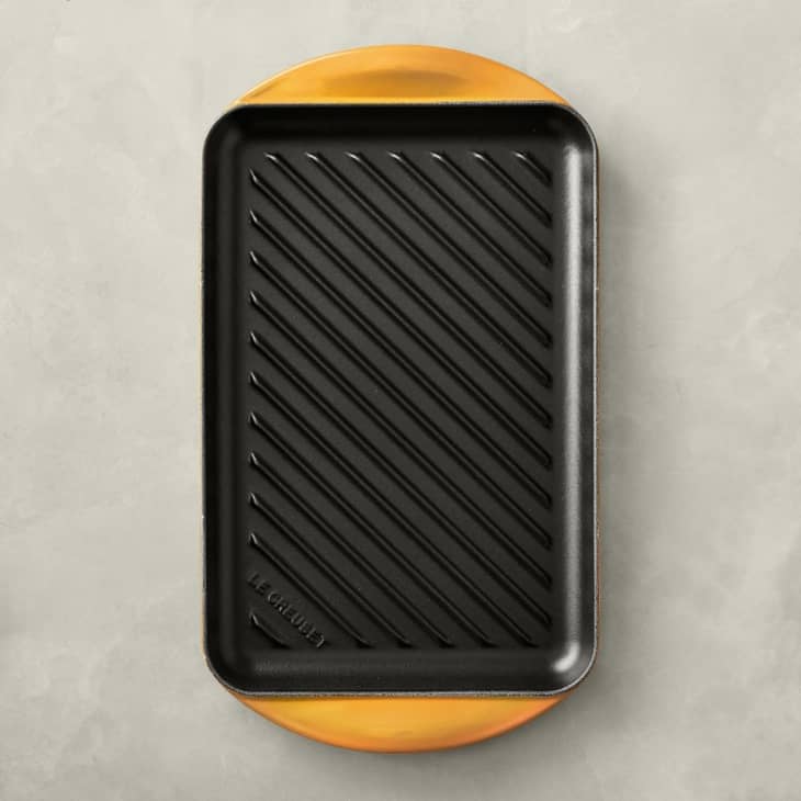 Le Creuset Enameled Cast Iron Skinny Grill at Williams Sonoma