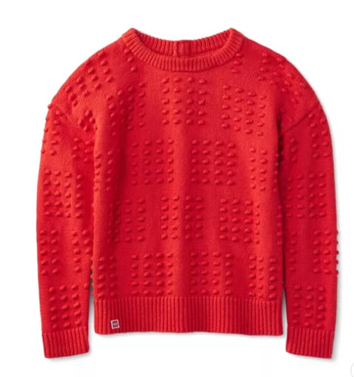 Product Image: Kids' Adaptive Textured Sweater - LEGO® Collection x Target Red