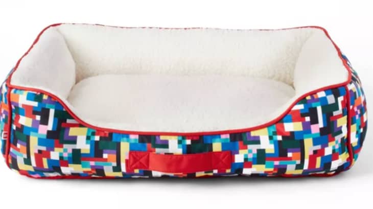Product Image: Brushed Oxford Urban Brick Cuddler Dog Bed - LEGO® Collection x Target