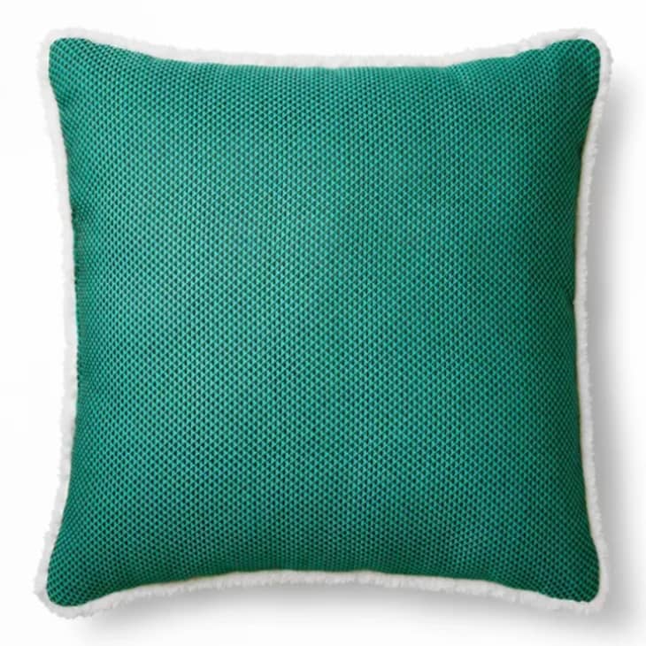 Product Image: 20" x 20" Textured Tonal Square Pillow Green/Blue - LEGO® Collection x Target
