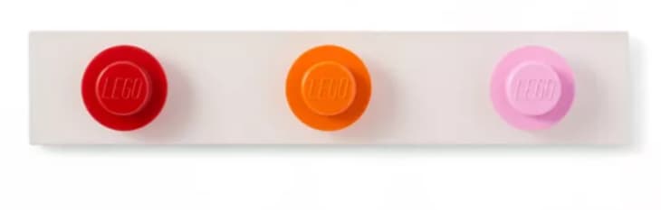 Product Image: LEGO Knobs Wall Hanger Rack Red/Orange/Pink - LEGO® Collection x Target