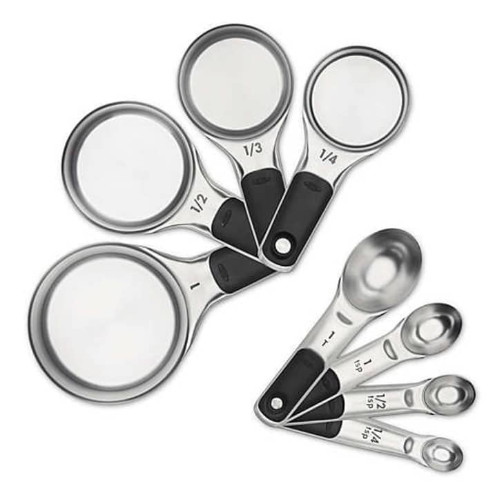 OXO 8-Piece Stainless Steel Measuring Cup/Spoon Set at Bed Bath & Beyond