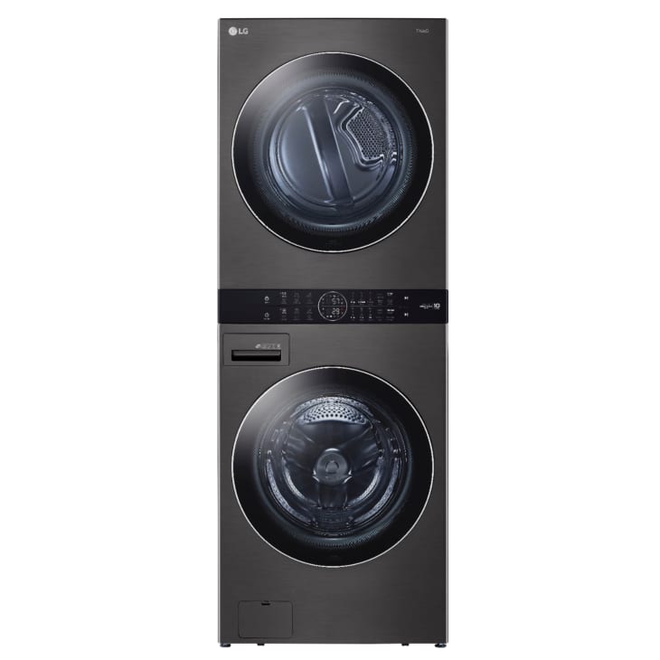 产品形象:LG蒸汽电动烘干机洗衣塔