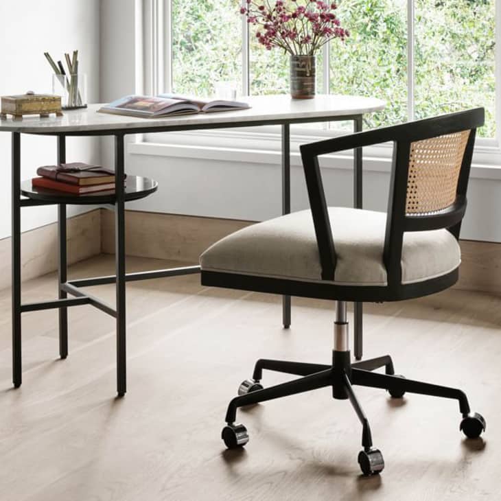 Product Image: Lisbon Cane Swivel Desk Chair