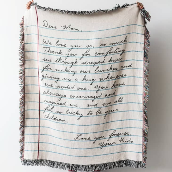 Product Image: Personalized Love Letter Blanket by FrankiePrintCo
