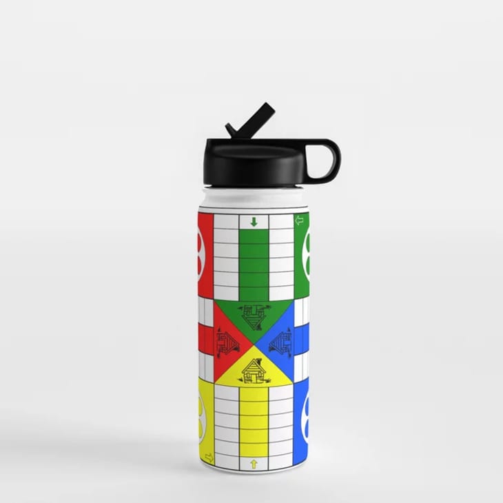 Product Image: Vintage Ludo / Pachisi Game Board Water Bottle