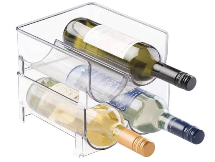 mDesign Wine Rack Storage Organizer (2-pack) at Amazon