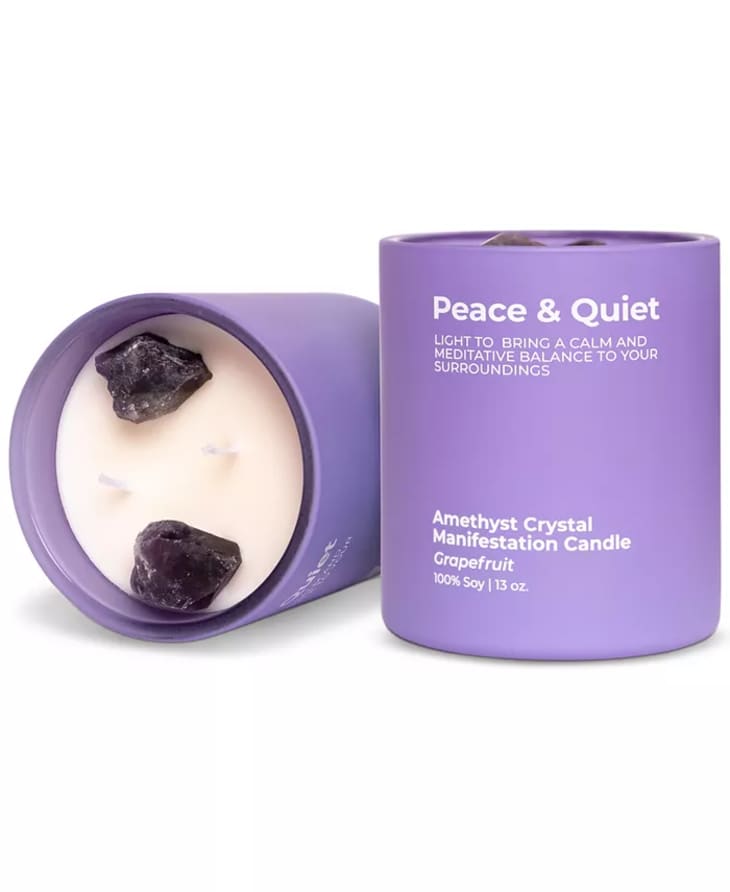 Product Image: Jill & Ally Peace & Quiet Crystal Candle