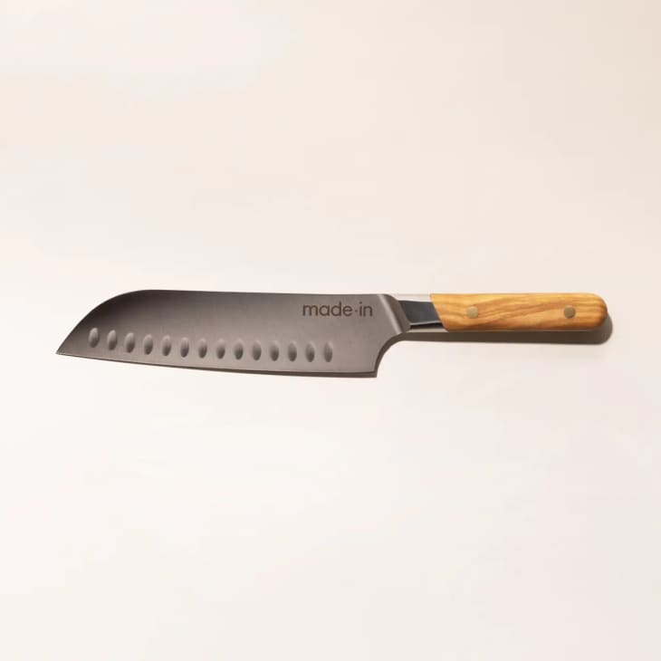 7-Inch Santoku Knife in Olive Wood at Made In