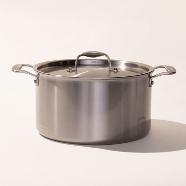 Stainless Clad 8-Quart Stockpot at Made In