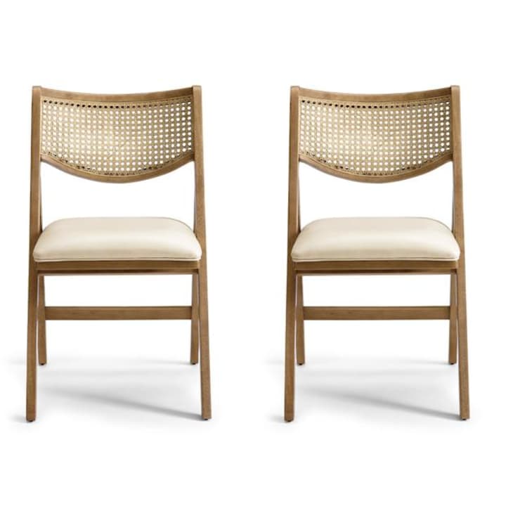 Madeira Folding Chairs, Set of 2 at Grandin Road