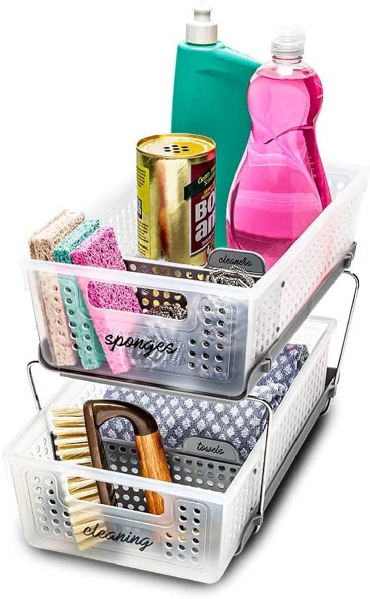 Product Image: madesmart 2-Tier Organizer Slide-out Baskets with Handles