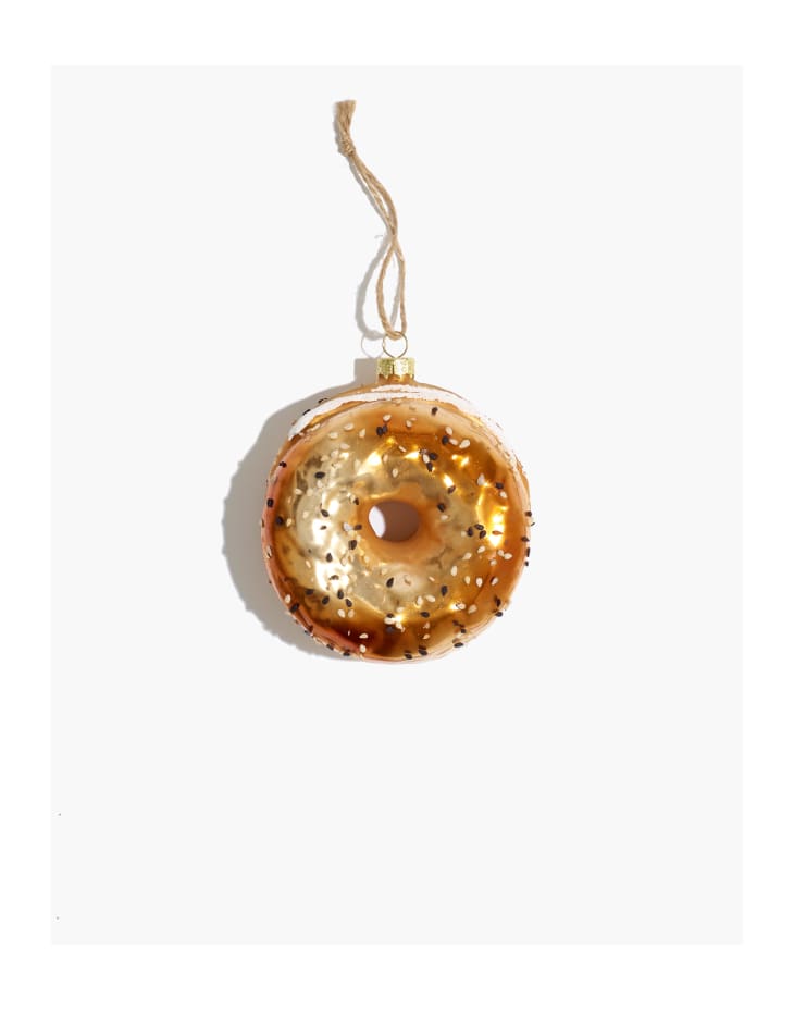 Cody Foster™ Glass Everything Bagel Ornament at Madewell