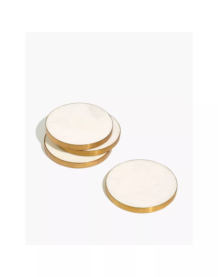 HAWKINS NEW YORK Four-Pack Simple Marble Coaster Set at Madewell