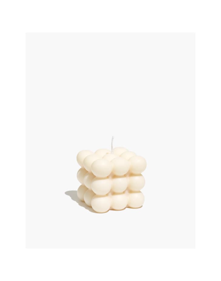 YUI BROOKLYN Bubble Cube Candle at Madewell