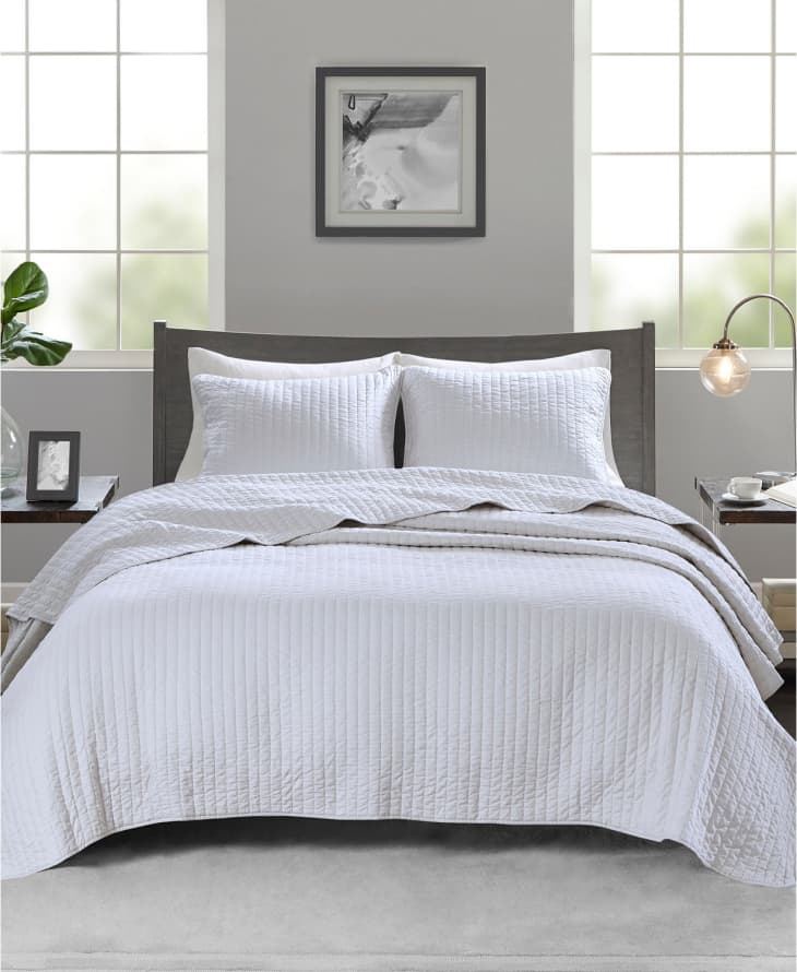 Product Image: Madison Park Keaton 3-Piece Full/Queen Quilted Coverlet Set