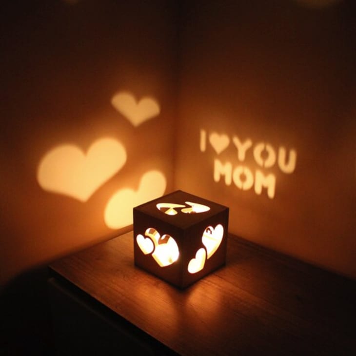 Product Image: Personalized Magic Cube Candle Projector by MagicWoOod
