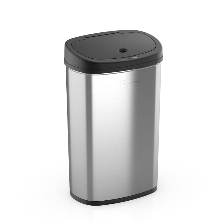 Mainstays, 13.2 Gal/50 L Motion Sensor Trash Can, Stainless Steel at Walmart