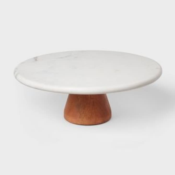 Project 62 Marble and Wood Cake Stand at Target