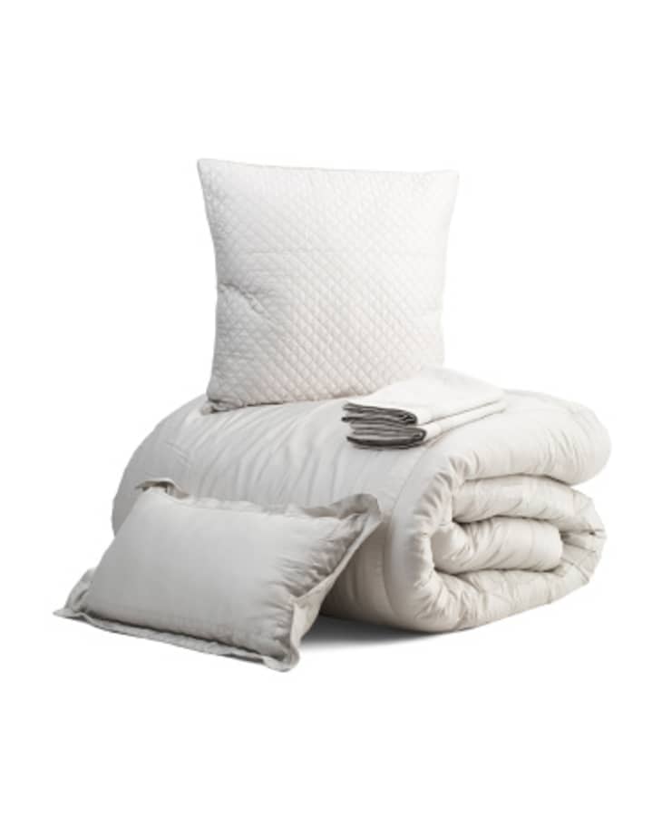 Pure Collection Hotel Boarder Comforter Set at Marshalls