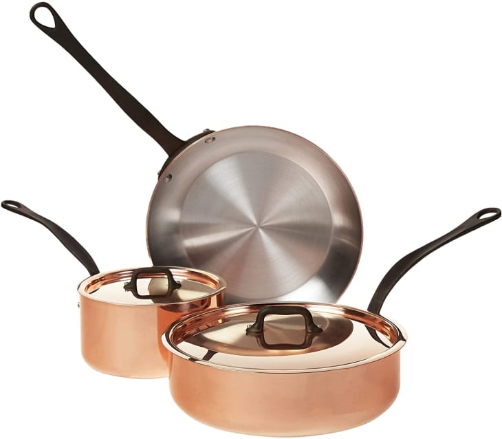 Product Image: Mauviel M'Heritage 5-Piece Copper Cookware Set
