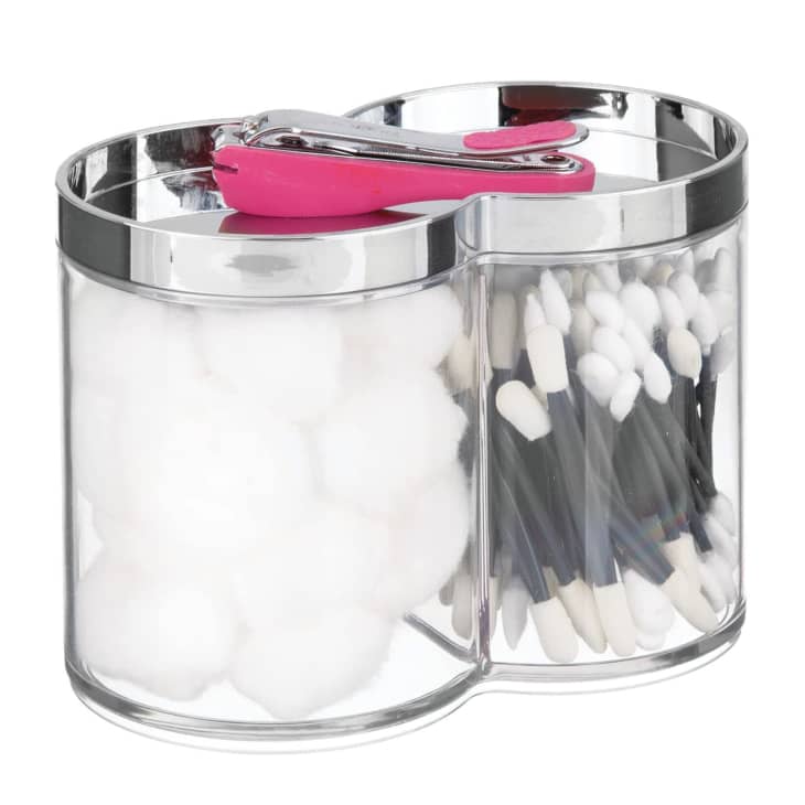 Product Image: mDesign Plastic Cotton Ball and Swab Holder