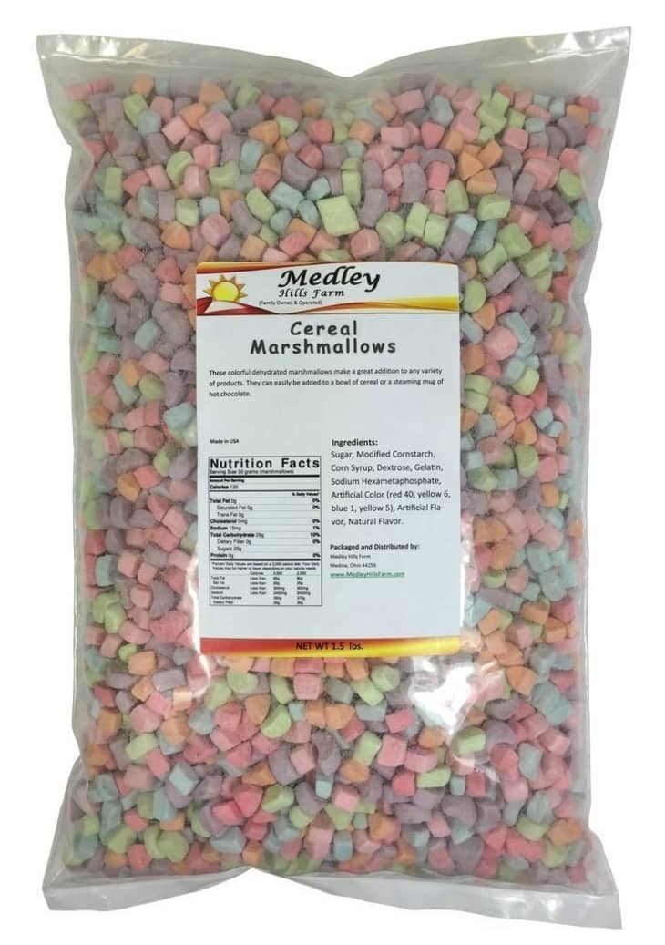 Product Image: Medley Hills Farm Assorted Dehydrated Marshmallow Bits (1.5 pounds)